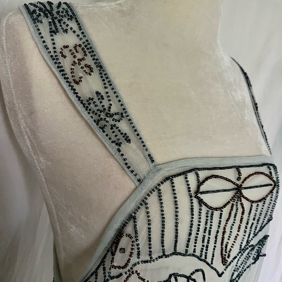 Free People beaded embellished slip dress, M - Picture 7 of 15